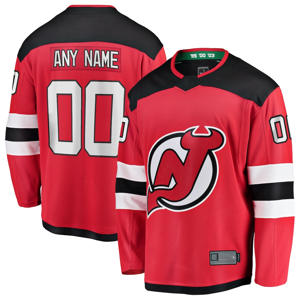 Blandc Cheap NJ.Devils Red Home Breakaway Jerseys