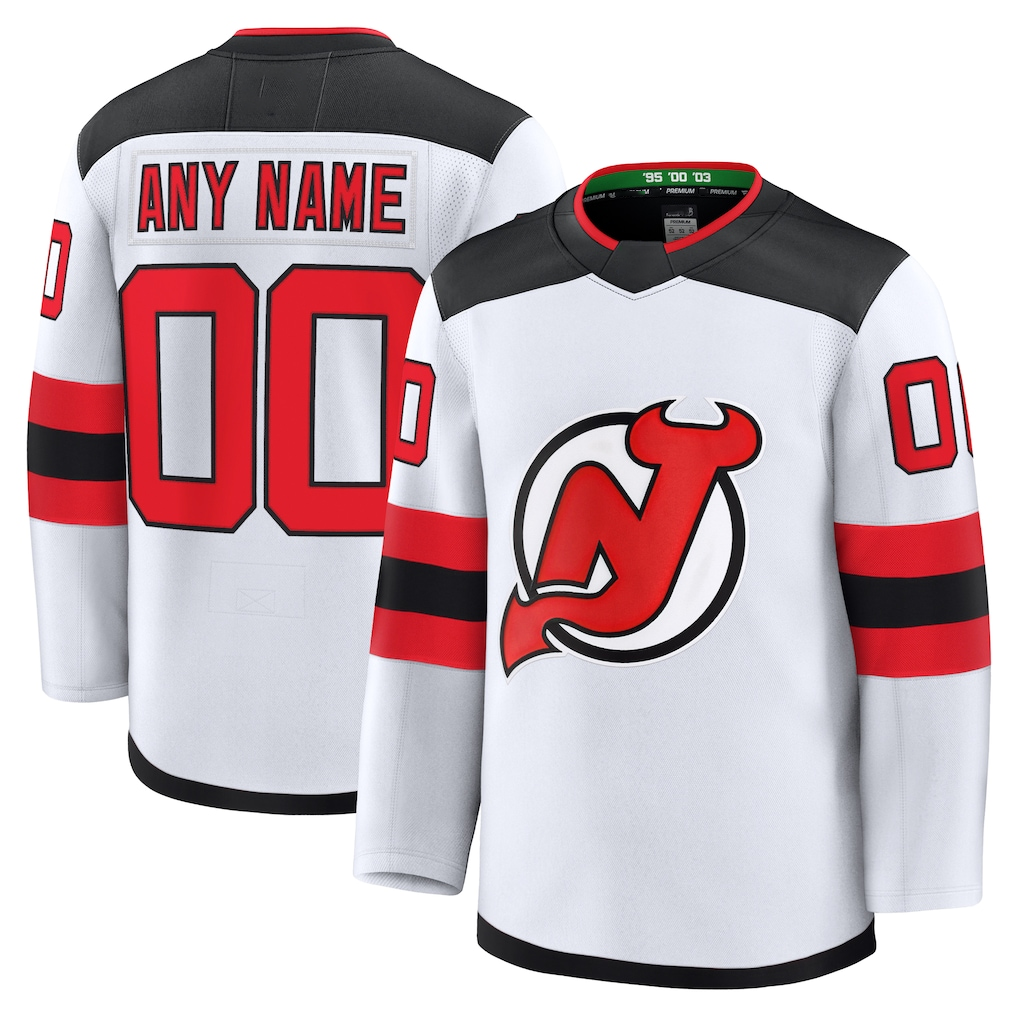 Blandc Cheap NJ.Devils White Away Premium Jerseys