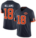 Blandc C.Bears #18 Caleb Williams Navy 2026 F.U.S.E. Rivalries Collection Limited Football Stitched Jersey