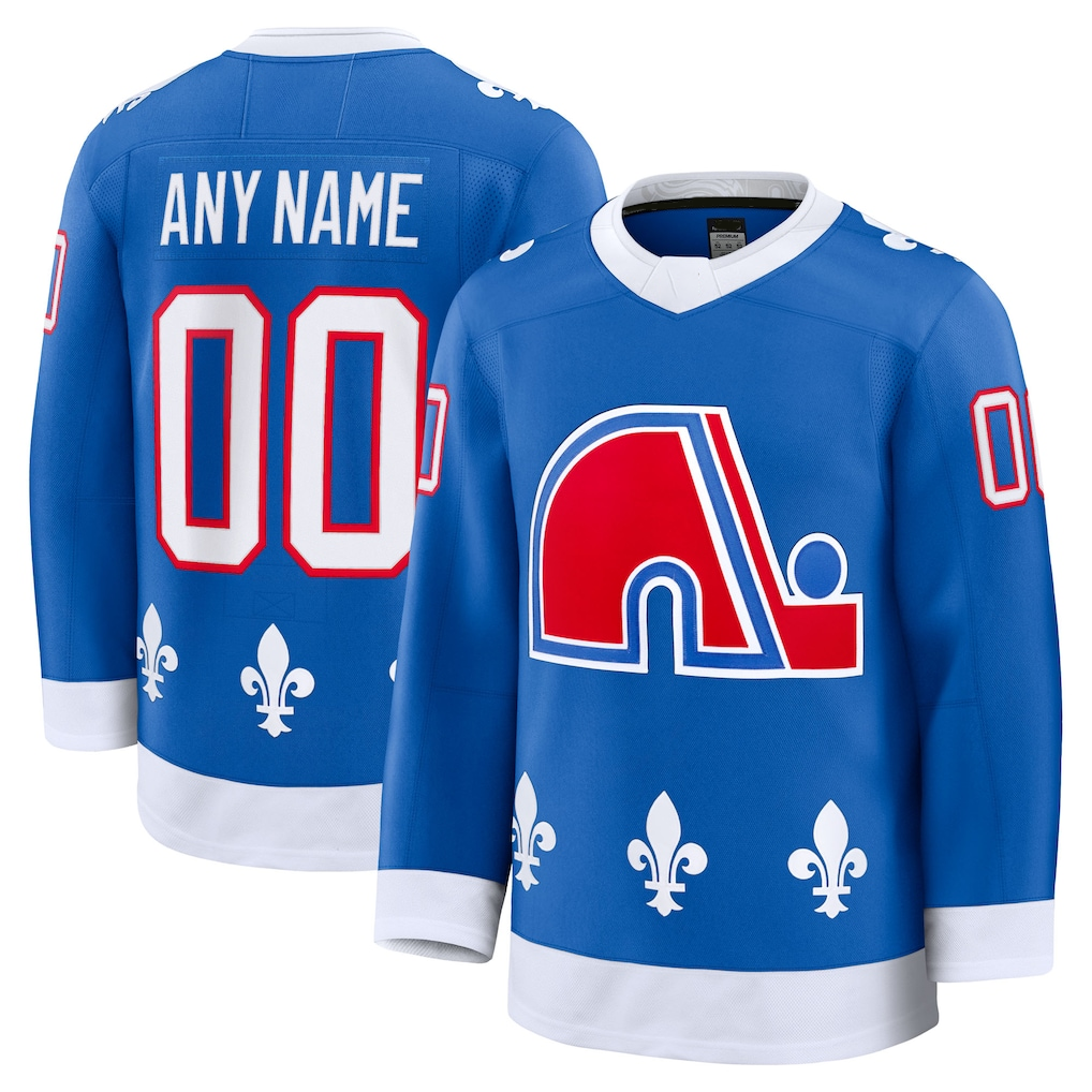Blandc Custom C.Avalanche Blue Alternate Heritage Premium Jerseys