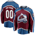 Blandc Custom C.Avalanche Maroon Home Breakaway Jerseys