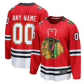 Blandc Custom C.Blackhawks Red Centennial Breakaway Jerseys