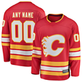 Blandc Custom C.Flames Red Home Breakaway Jerseys