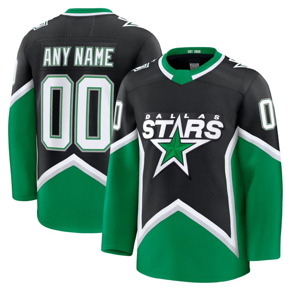 Blandc Custom D.Stars Black Alternate Premium Jerseys