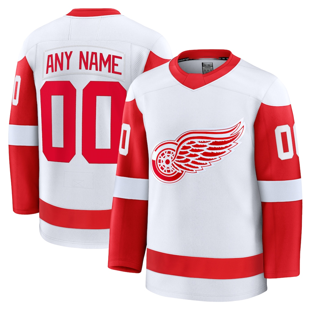 Blandc Custom DR.Wings White Away Premium Jerseys
