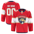 Blandc Custom F.Panthers Red Home Authentic Pro Jerseys