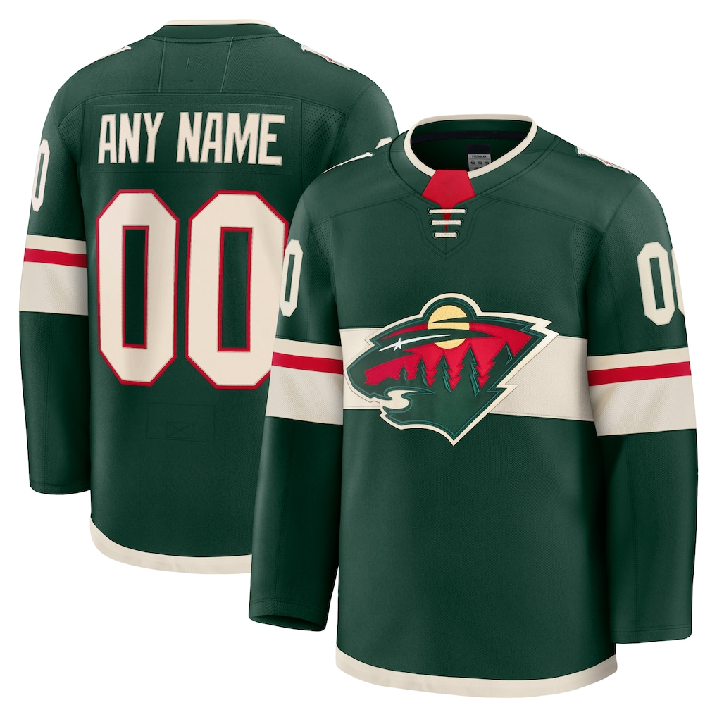 Blandc Custom M.Wild Green Home Premium Jerseys