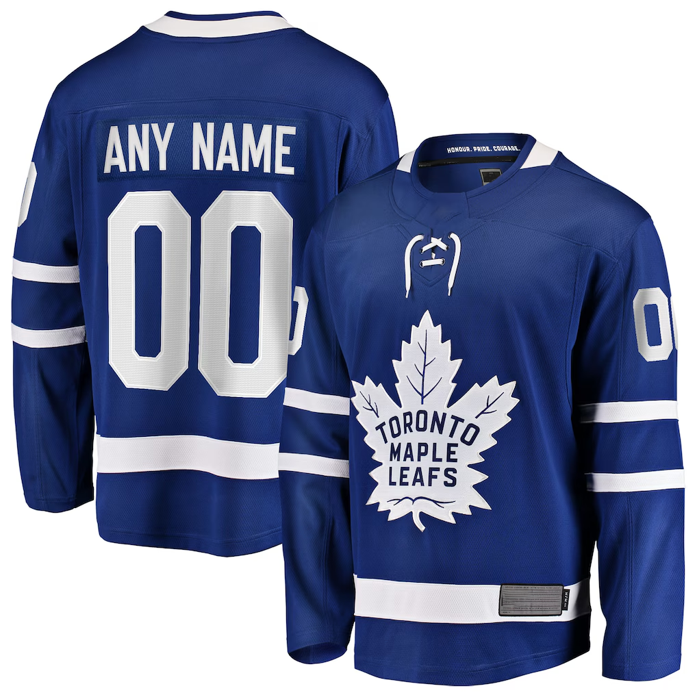 Blandc Custom TM.Leafs Blue Home Breakaway Jerseys