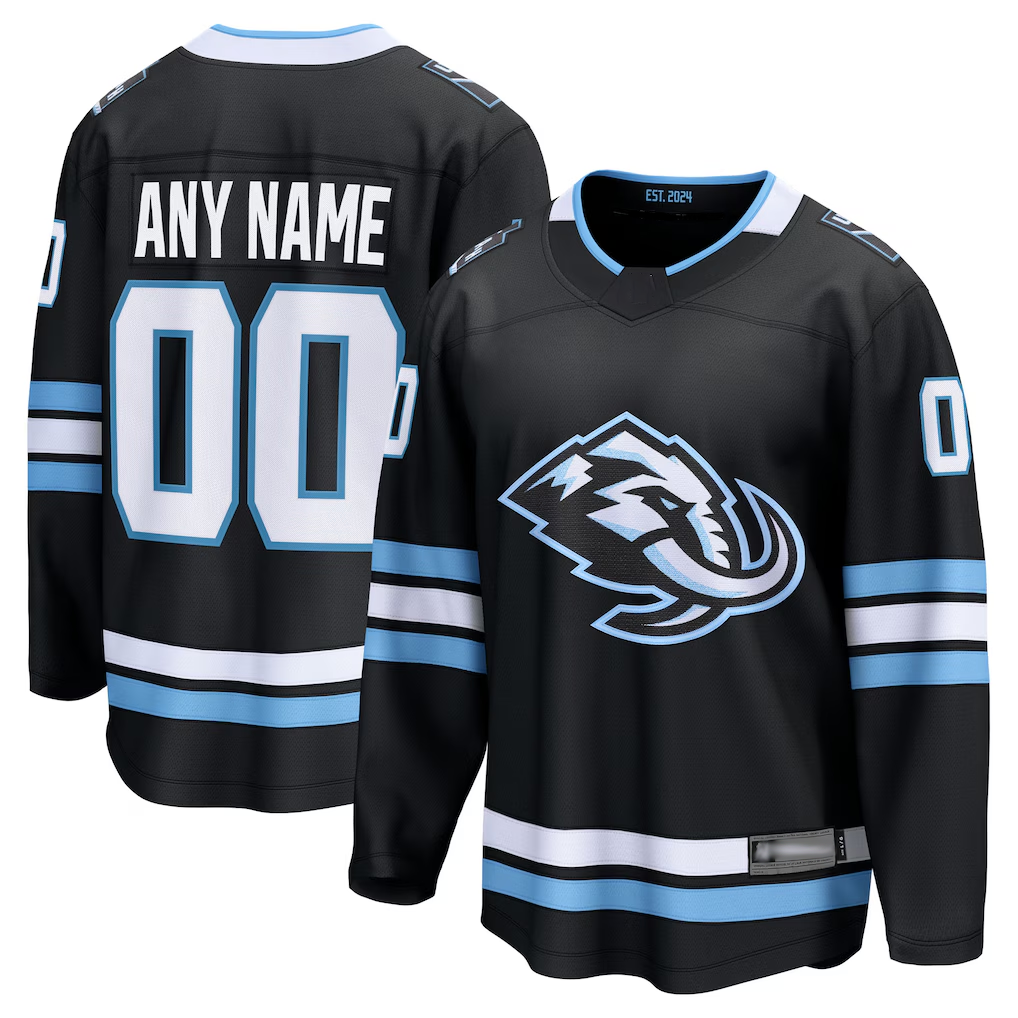 Blandc Custom U.Mammoth Black Home Breakaway Jerseys