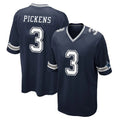 Blandc D.Cowboys #3 George Pickens Player Navy Home Game Stitched Jerseys