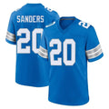 Blandc D.Lions #20 Barry Sanders Player Blue Alternate Home Game Stitched Jerseys