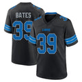 Blandc D.Lions #39 Jake Bates Player Black Alternate Home Game Stitched Jerseys