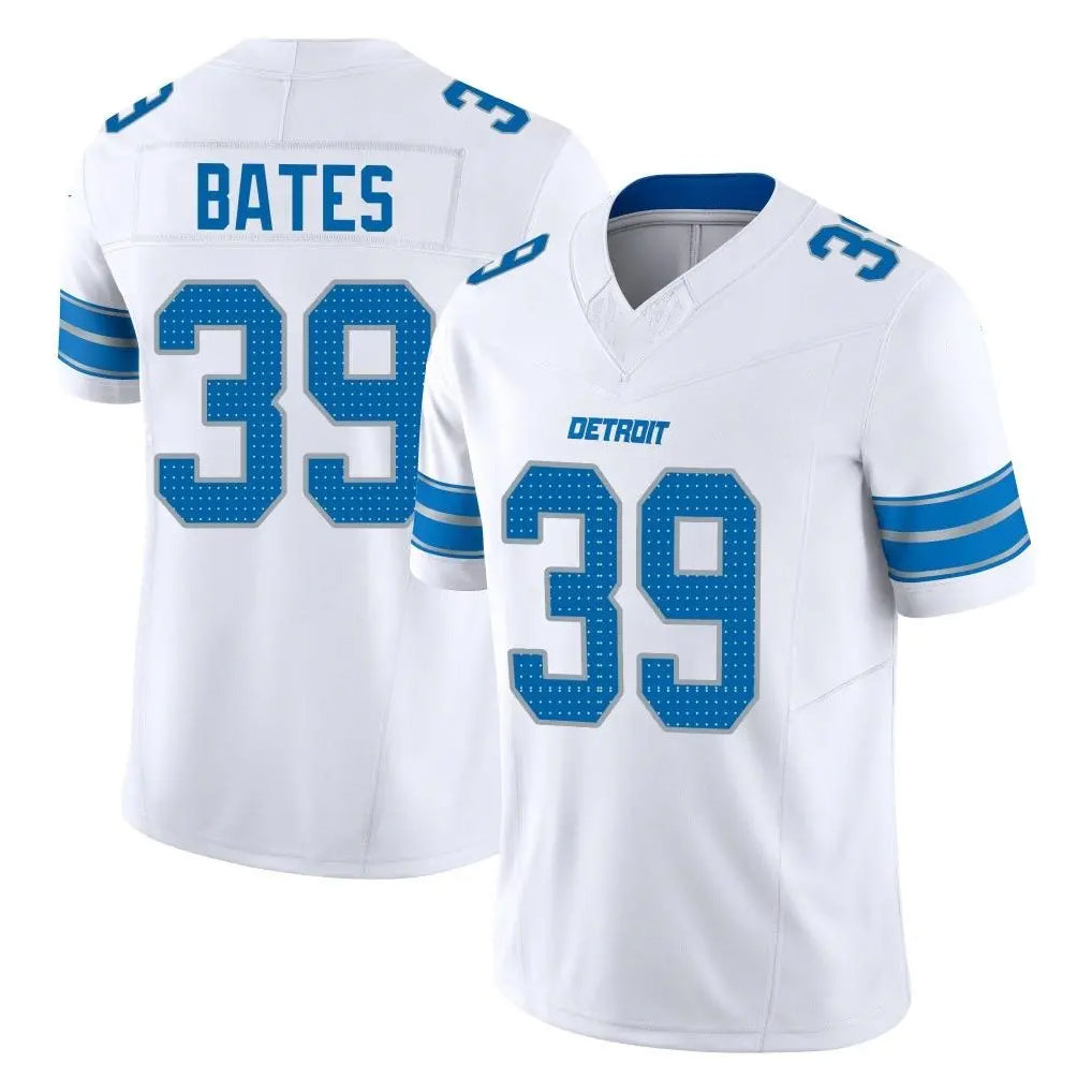 Blandc D.Lions #39 Jake Bates Player White Limited Vapor F.U.S.E. Alternate Home Game Stitched Jerseys