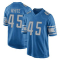 Blandc D.Lions #45 Devin White Player Blue Home Game Stitched Jerseys