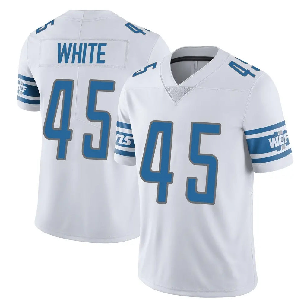 Blandc D.Lions #45 Devin White Player White Limited Vapor Untouchable Home Game Stitched Jerseys