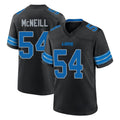 Blandc D.Lions #54 Alim McNeill Player Black Alternate Home Game Stitched Jerseys