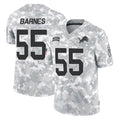 Blandc D.Lions #55 Derrick Barnes Player Arctic Camo Salute To Service Limited Stitched Jerseys