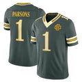 Blandc GB.Packers #1 Micah Parsons Player Green Limited 2026 Rivalries Collection Home Game Stitched Jerseys