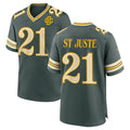 Blandc GB.Packers #21 Benjamin St-Juste Player Green 2026 Rivalries Collection Home Game Stitched Jerseys
