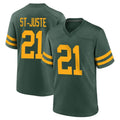 Blandc GB.Packers #21 Benjamin St-Juste Player Green Alternate Home Game Stitched Jerseys