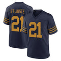 Blandc GB.Packers #21 Benjamin St-Juste Player Navy The 1923 Classic Home Game Stitched Jerseys