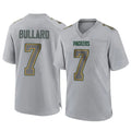 Blandc GB.Packers #7 Javon Bullard Player Gray Atmosphere Fashion Home Game Stitched Jerseys