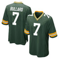 Blandc GB.Packers #7 Javon Bullard Player Green Home Game Stitched Jerseys