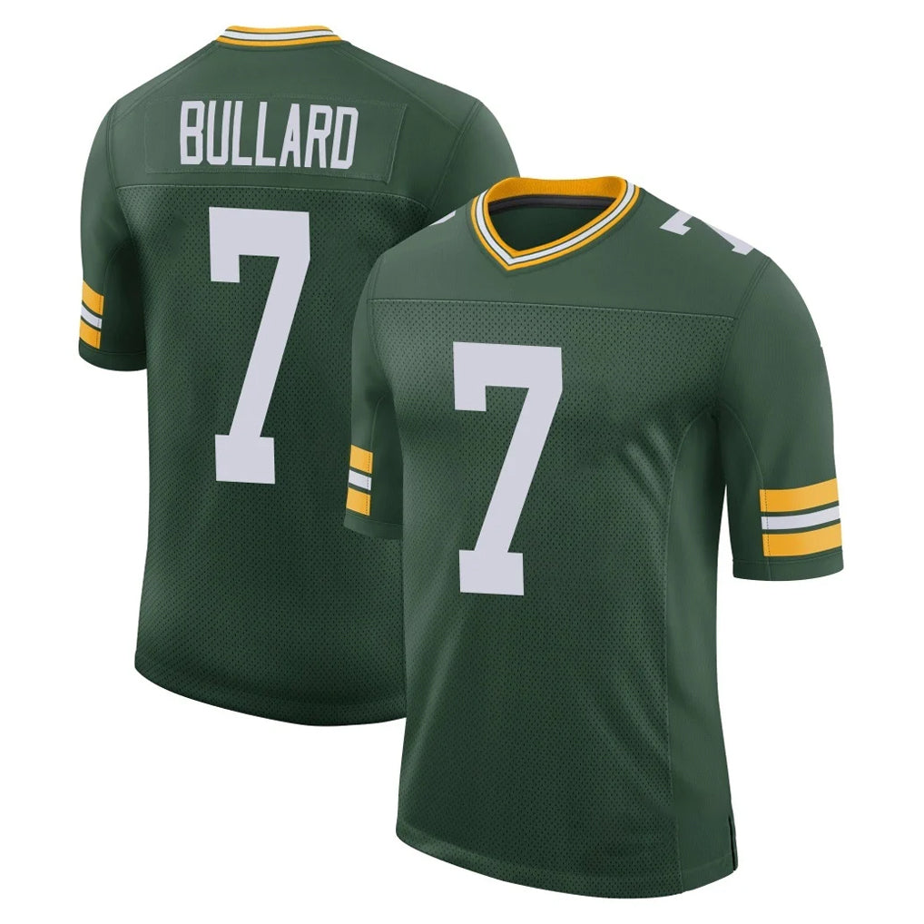 Blandc GB.Packers #7 Javon Bullard Player Green Limited Classic Home Game Stitched Jerseys