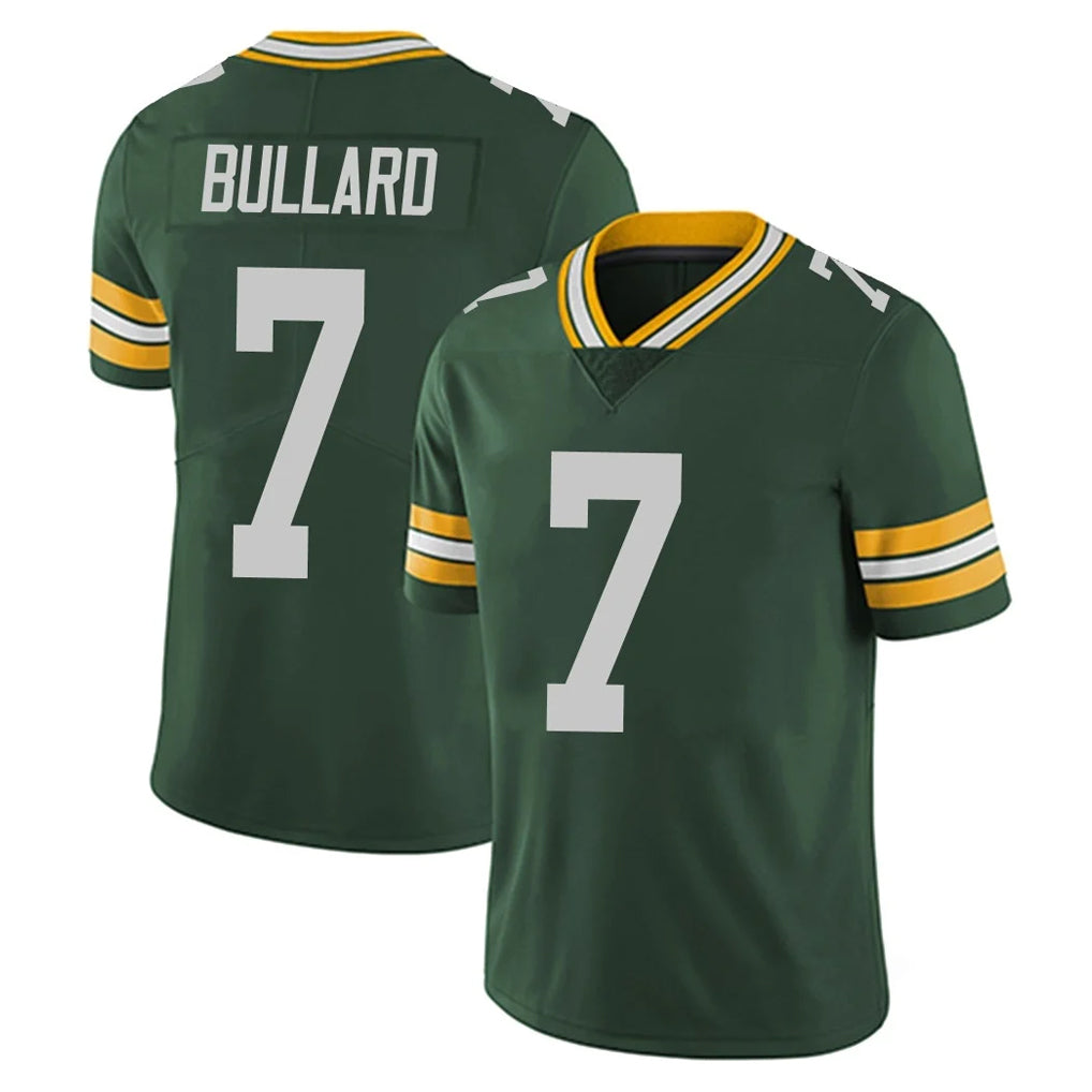 Blandc GB.Packers #7 Javon Bullard Player Green Vapor Untouchable Limited Home Game Stitched Jerseys