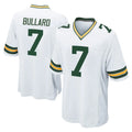 Blandc GB.Packers #7 Javon Bullard Player White Home Game Stitched Jerseys£©