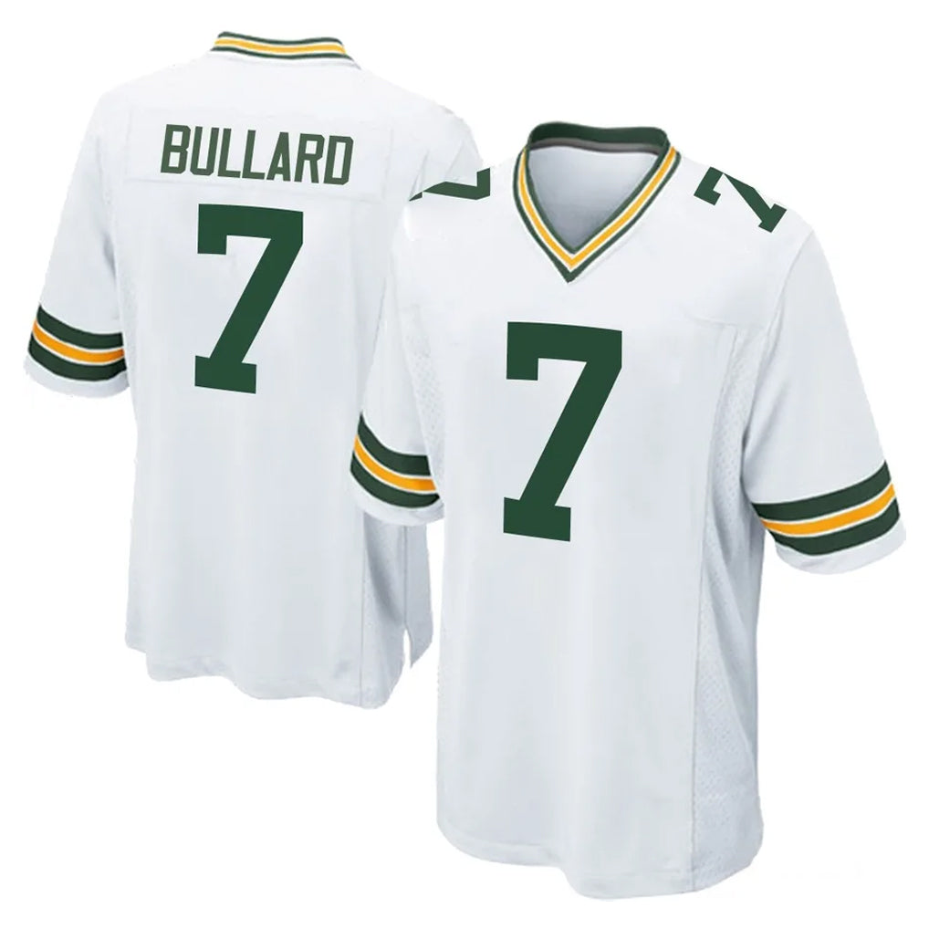 Blandc GB.Packers #7 Javon Bullard Player White Home Game Stitched Jerseys£©