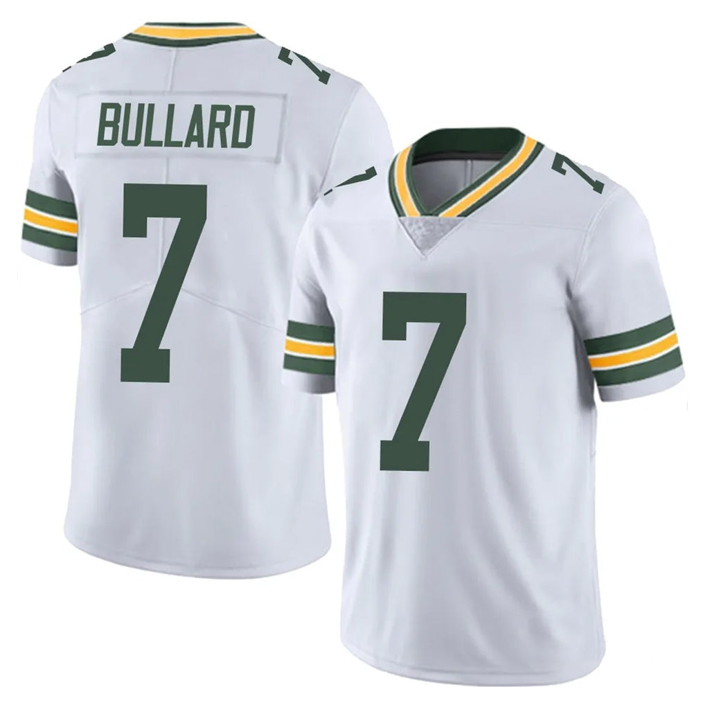 Blandc GB.Packers #7 Javon Bullard Player White Vapor Untouchable Limited Home Game Stitched Jerseys