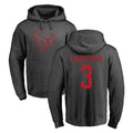 Blandc H.Texans #3 Kamari Lassiter Player Gray Pro Line Pullover Hoodie Limited Game Stitched Jerseys