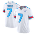 Blandc H.Texans #7 C.J. Stroud White 2026 F.U.S.E. Rivalries Collection Limited Football Stitched Jersey